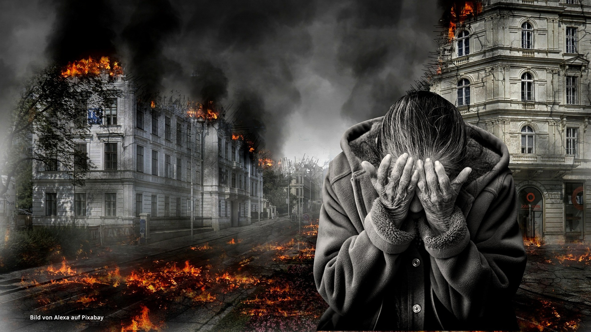 Der Schrecken von Kriegen - Pixabay Foto: t.ly/FyI-A